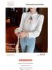 Women's Autumn/Winter Lace Half-High Neck Shirt with Velvet - 2023 Trendy Innerwear Fashion Top