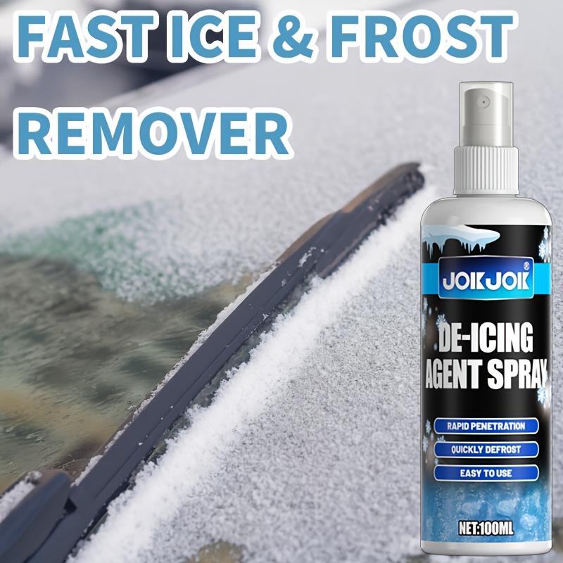 Multifunctional Snow Ice Remover Spray, Quick Thawing & Long-Lasting Protection, Ideal for Car Windshield, Windows,Doors,Mirrors