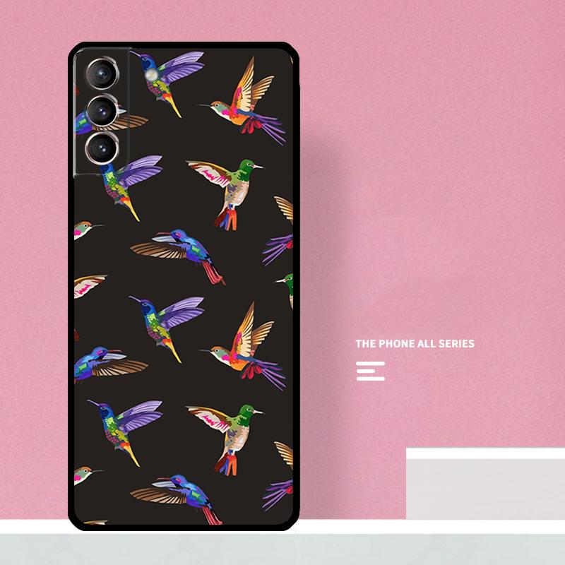 Hummingbird Phone Case For Samsung Galaxy S24 S26 Ultra S20 S21 S22 S23 S25 Plus S10 S25 FE Cover Coque