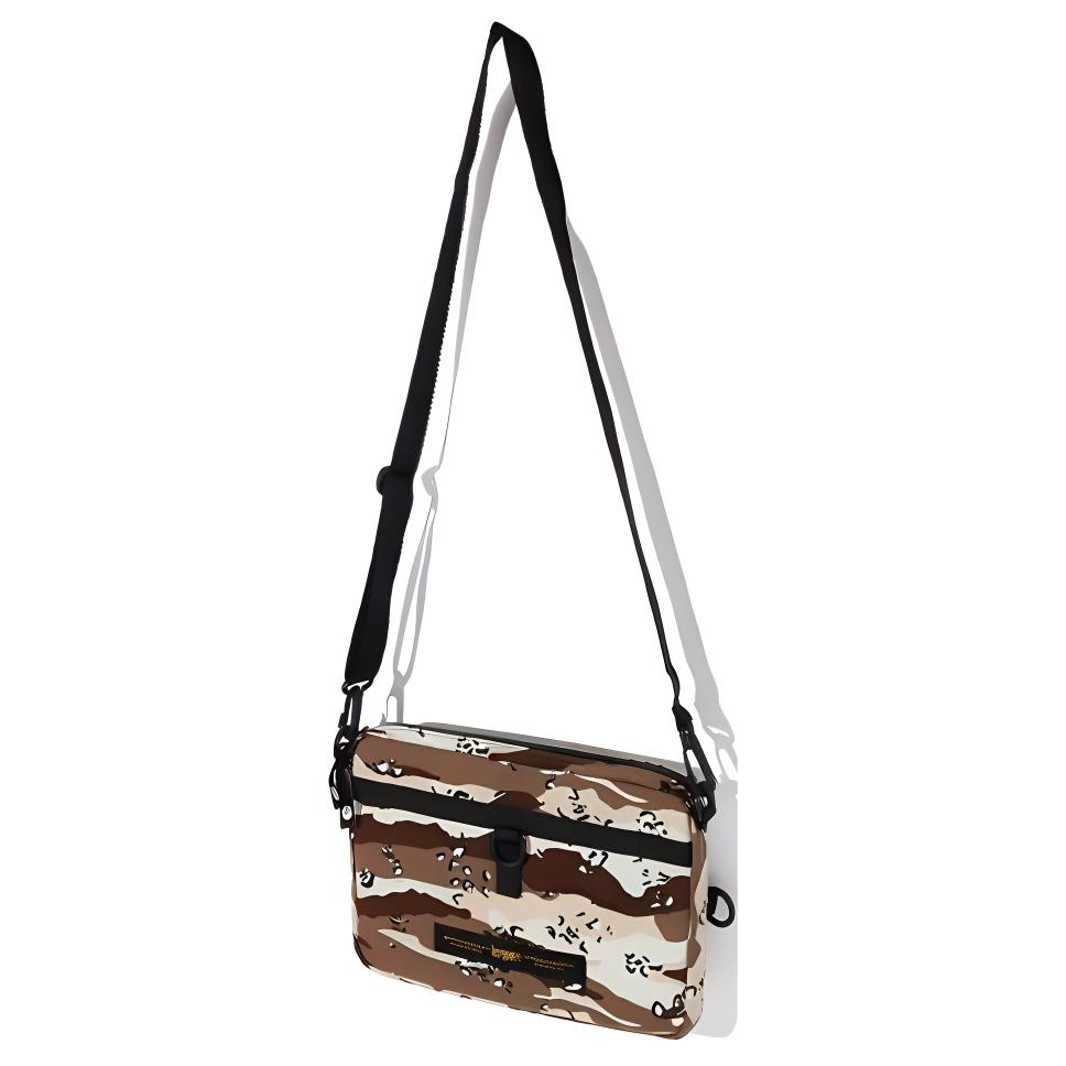 New A BATHING APE Cotton Shoulder Bag, Crossbody Bag Unisex Multicolor 1H30-182-002
