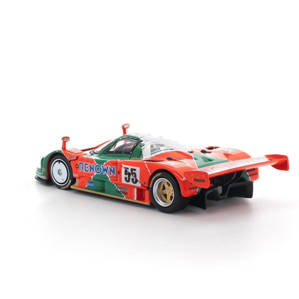 Genesis Company POP RACE Scale Mazda 787B 1991 Le Mans 24 Hours Finished PR640301 1/64 Winner, Model,