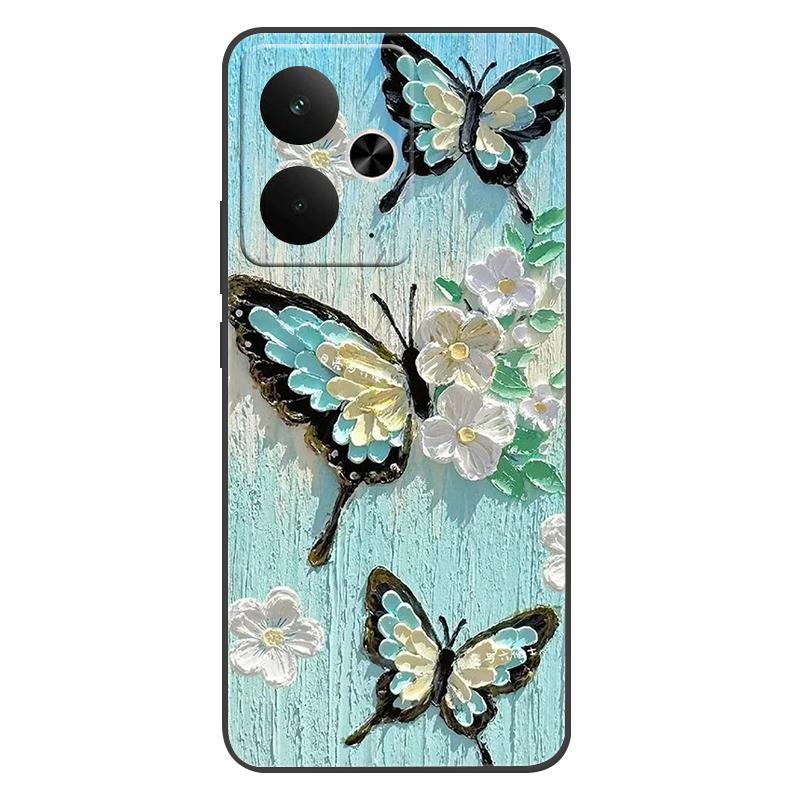 For Realme 14T Case Luxury Marble Painted Cover Silicone Case For Realme 14T RMX5078 Soft Bags Realme14T Bumper Shells Coque