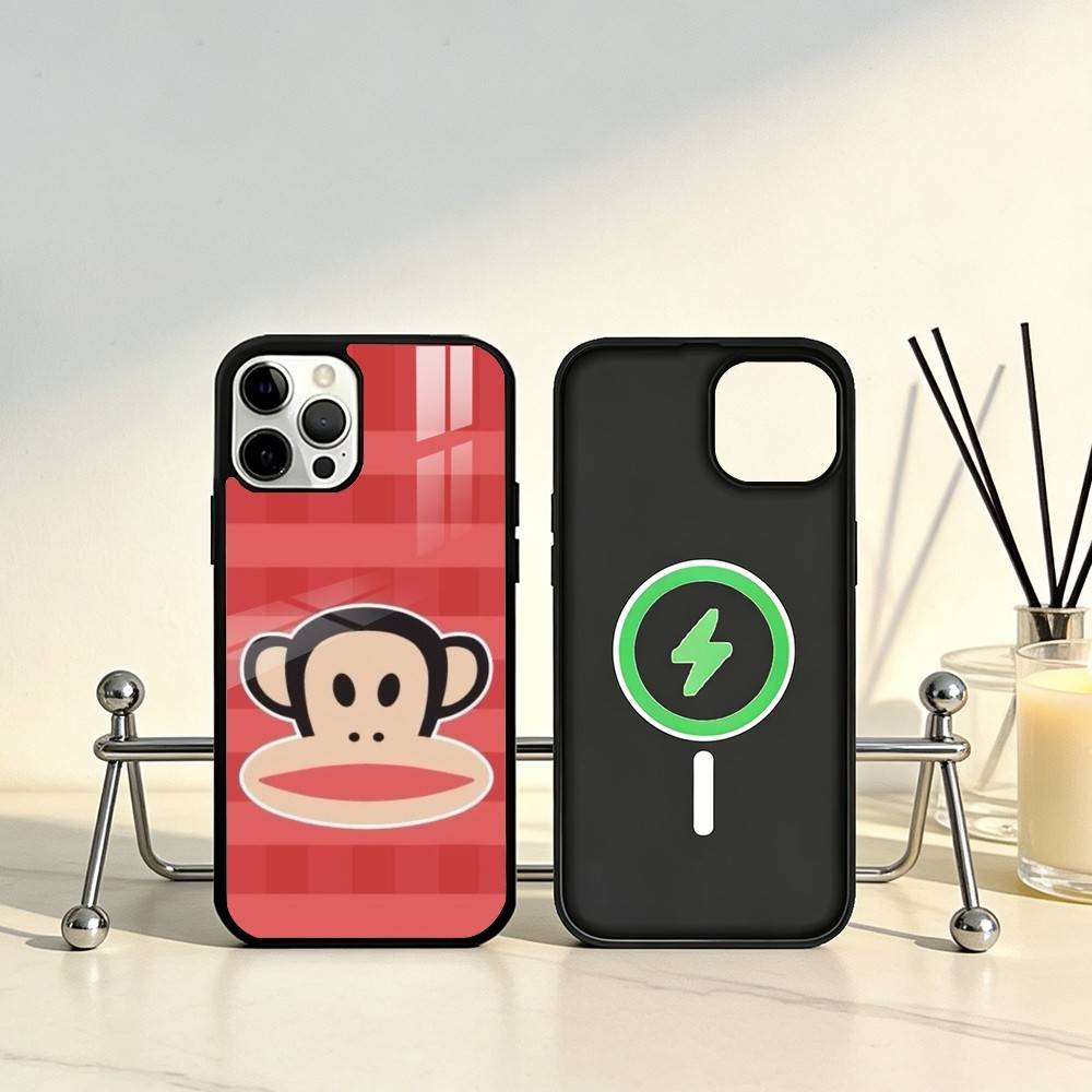 P-Paul F-Frank Phone Case For iPhone17,16,15,14,13,12,11 Plus,Pro Max Magnetic For Magsafe Wireless Charging iPhone16PROMAX