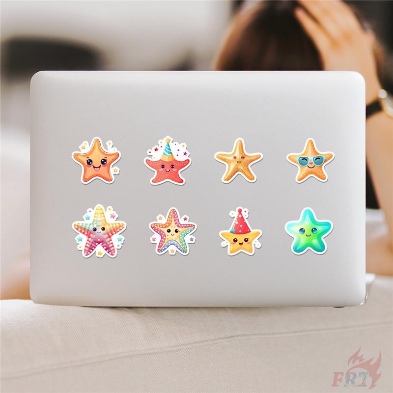 50Pcs/Set Starfish Emoji Series 01 Stickers DIY Fashion Waterproof Doodle Decals Stickers
