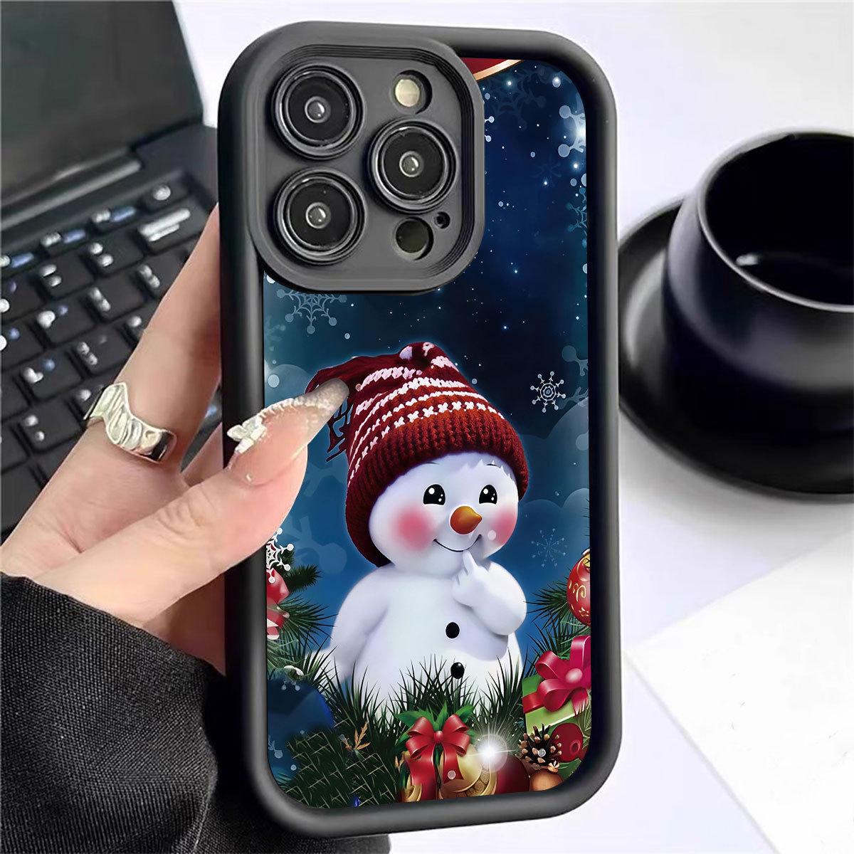 

Adorable Snowman Groove iPhone 15/16/17 Pro Max Black Staircase Case Redmi Note 13 4G чорний