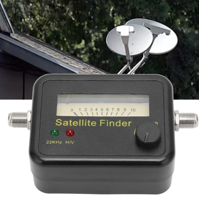 Satellite Signal Detector Professional Sensitive Compact TV Antenna Signal Strength Meter With LCD Display