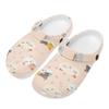 Women Men Trendy Printed EVA Casual Clogs Quick Dry Lightweight Slip On Soft Shoes Lightweight Summer Sandals Daily Walking