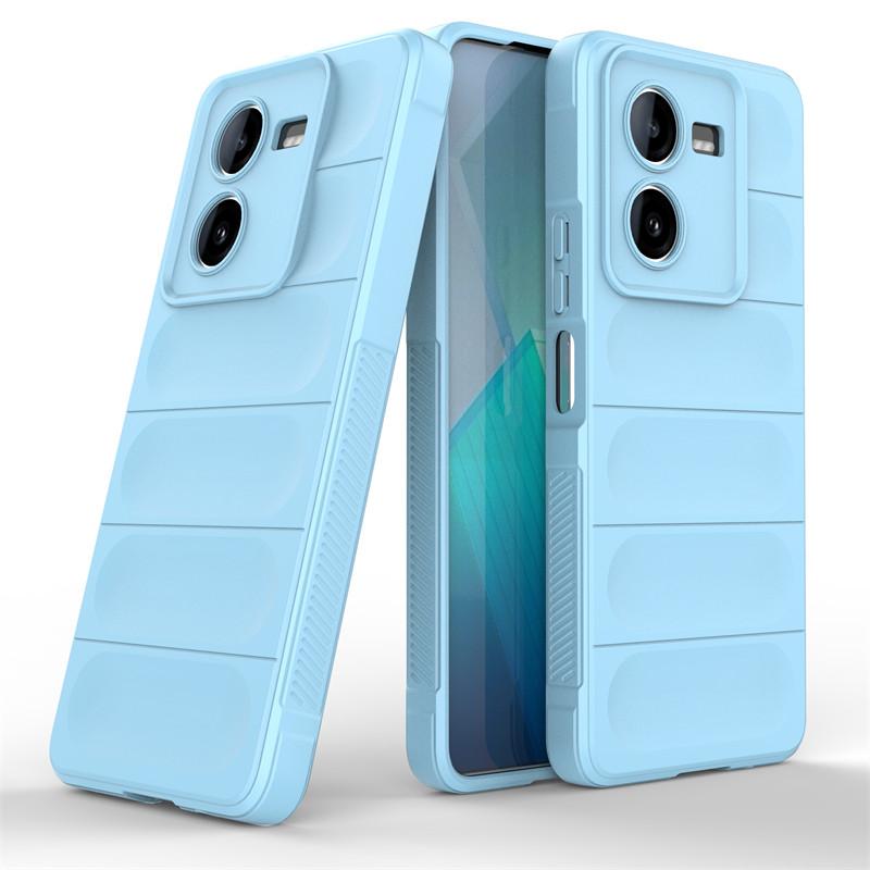 For Vivo IQOO Z8X Case Vivo IQOO Z7X Z8X Cover Skin-Friendy Silicone Luxury TPU Shockproof Protective Phone Cover Vivo IQOO Z8X