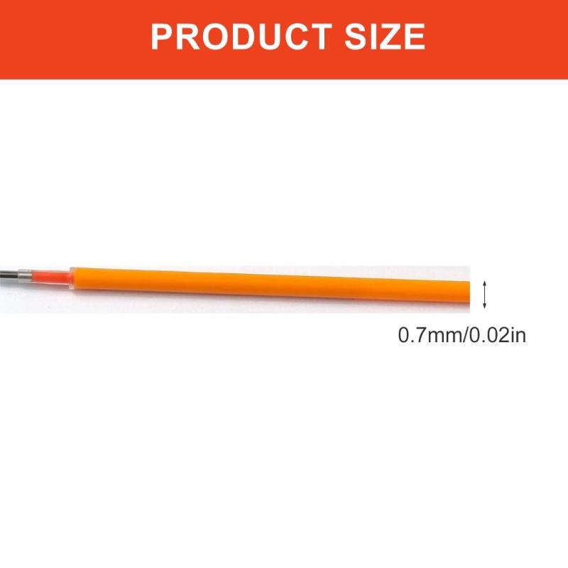 12 Stück Gel-Tintenminen Bunte Gelstiftminen Löschbare Stiftminen Büro- und Schulbedarf für Journaling