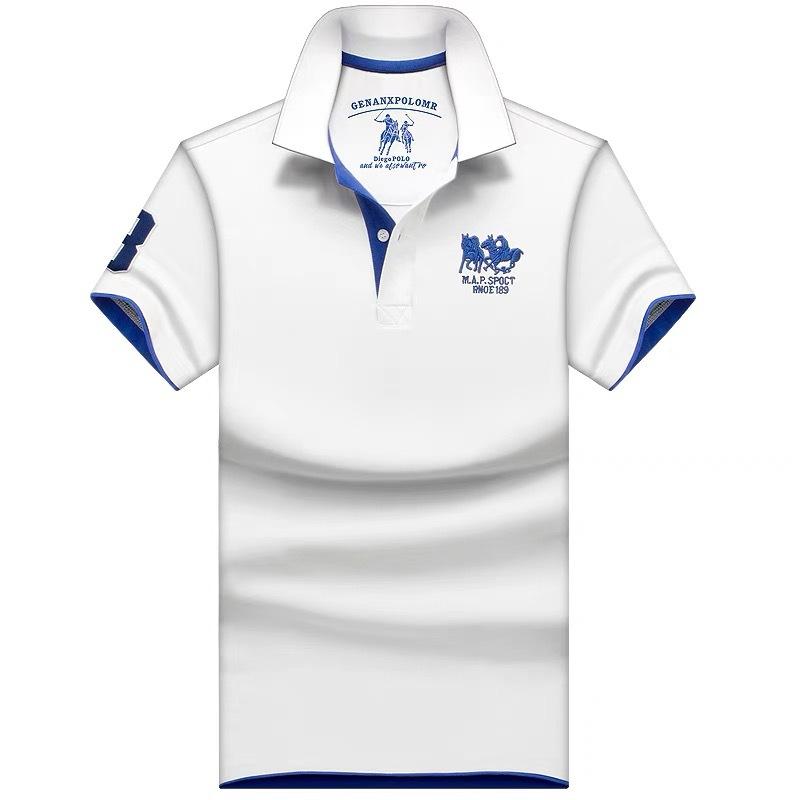 TrendHub Polo Shirt Man Casual Plus Size Polo Shirts Men Business Fashion Short Sleeve Polos