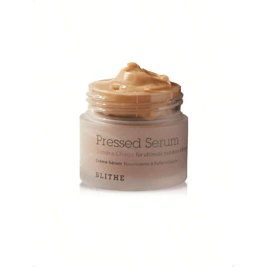 Blithe Pressed Serum Chaga Mushroom 50ml - Advanced Skin Tightening Cream For Face, Face Tightening And Lifting Formula For A Natural Face Lift