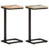 VidaXL Side Tables 2 Pcs 31.5x24.5x64.5 Cm Reclaimed Wood