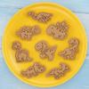 Biscuit Pastry Baking Molds 8pcs Dinosaur Animal Cookie Cutters Stamp Embosser Bakeware Kitchen Baking Supplies Home Accessory