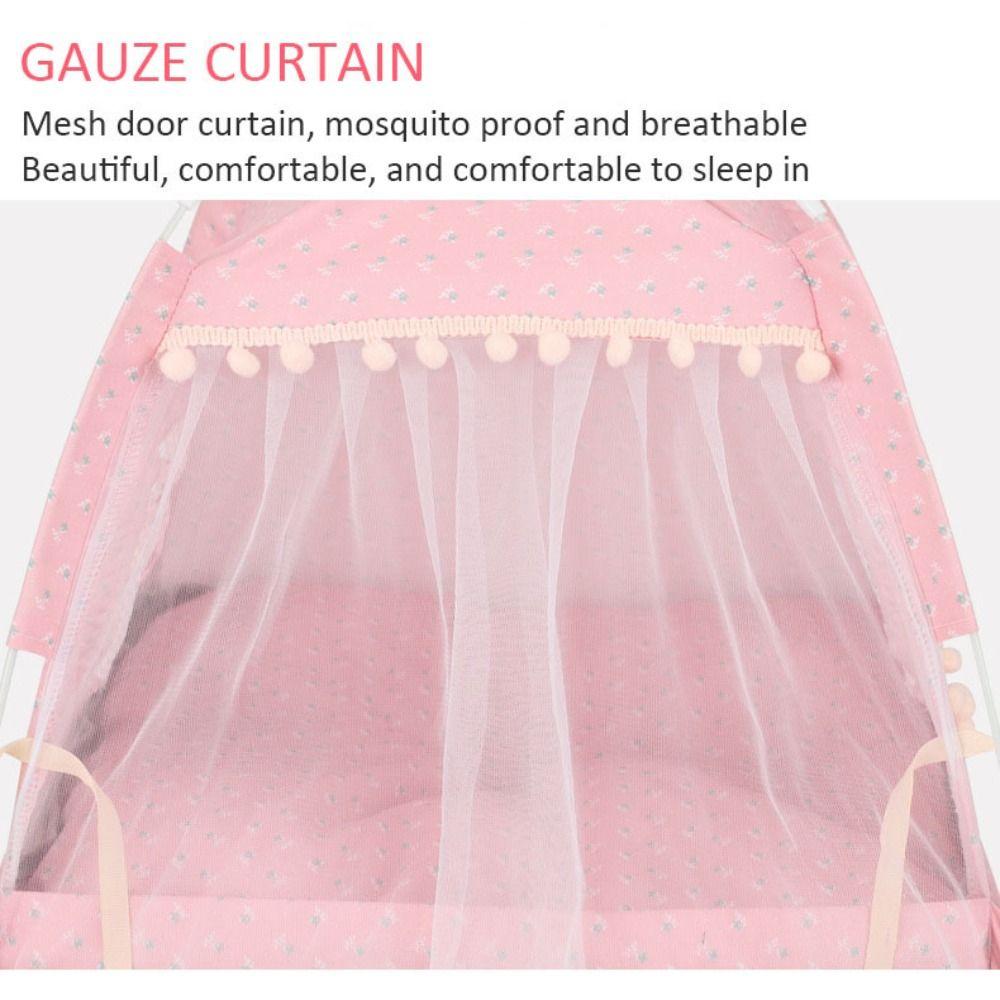 Mosquito Prevention Pet Tent With Double-sided Cushion Puppy Nest House Cat Dog Bed Kennel  Dogs
