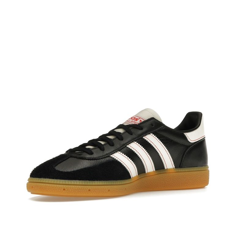Adidas Handball Spezial Black Off White Red Unisex Sneakers Core-Black Gum-3 JH6397