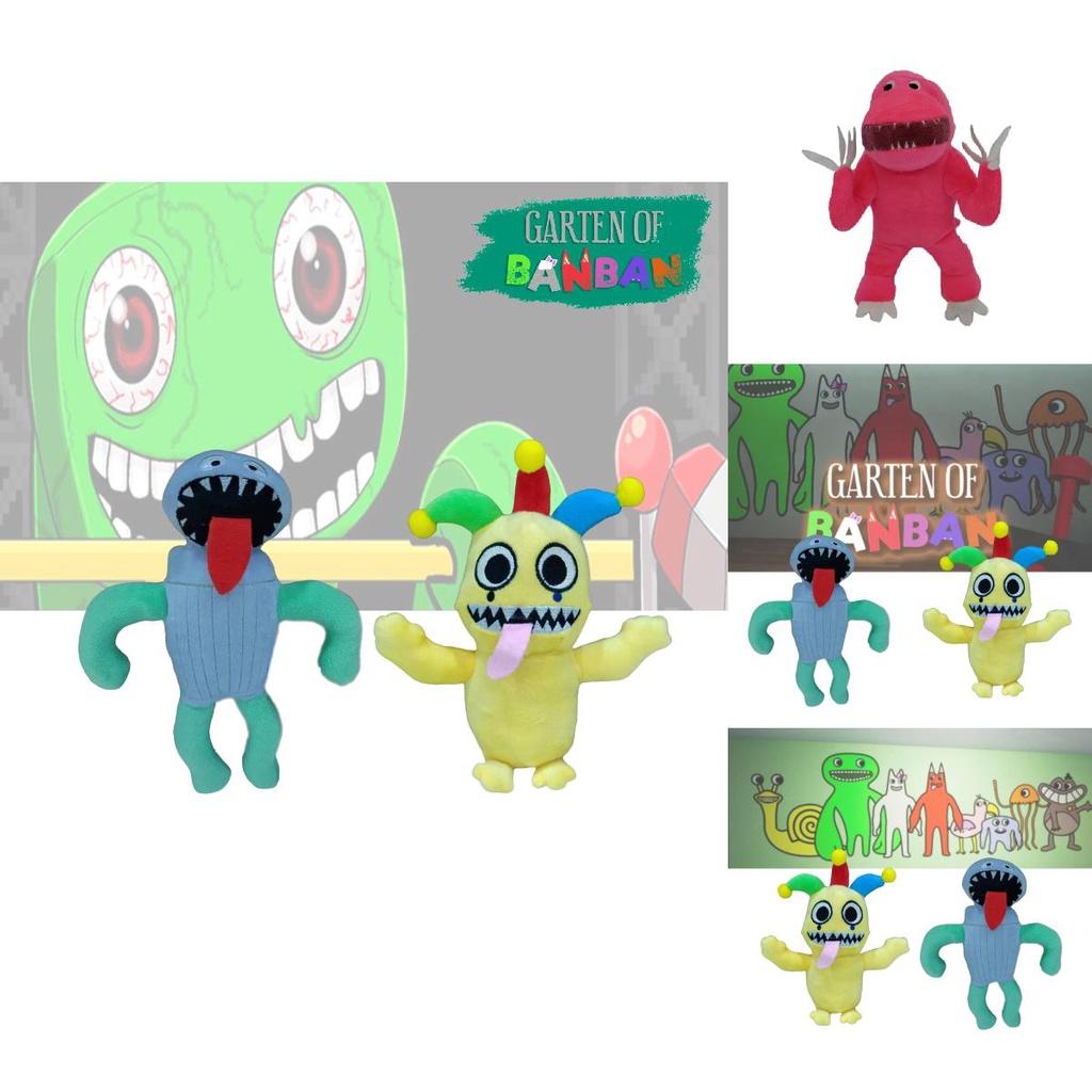Banban Garden Plush Toys Trash Can And Clown Figures