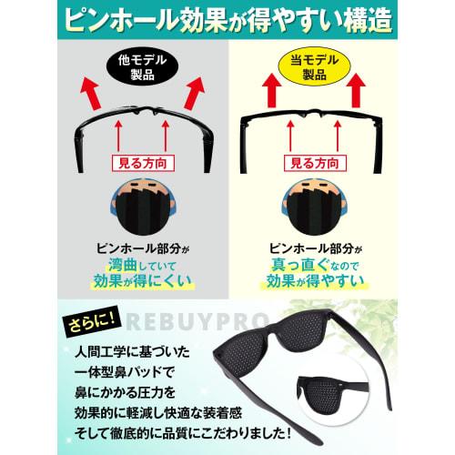 Pinhole Glasses [Supervised by an Ophthalmologist] (Improved Quality Version: Rest and Refresh Your Eye Muscles) Vision Training Glasses ReviPro