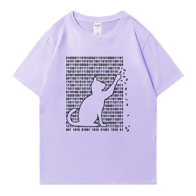 Fashion Funny Cool Cat Design Graphic Print 100% Cotton Crew Neck Tee shirt Summer Men Women short sleeve t-shirts Unisex Tops