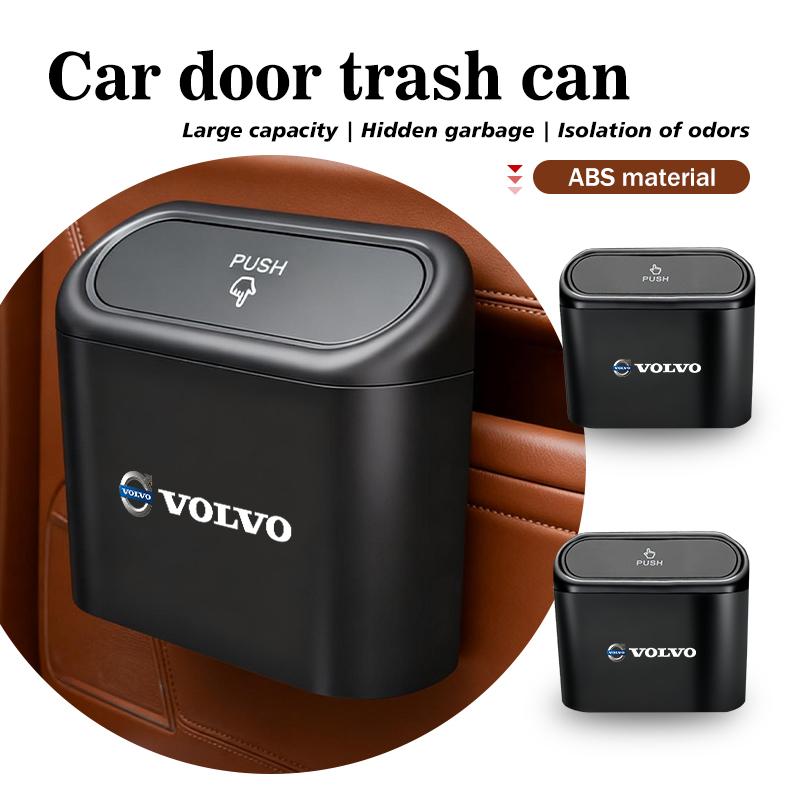 Für Volvo Auto Hängender Mülleimer Aufbewahrungsbox Auto Zubehör Xc60 Xc90 V40 V60 S60 V50 V90 S80 C40 XC40 V70 XC70 C30