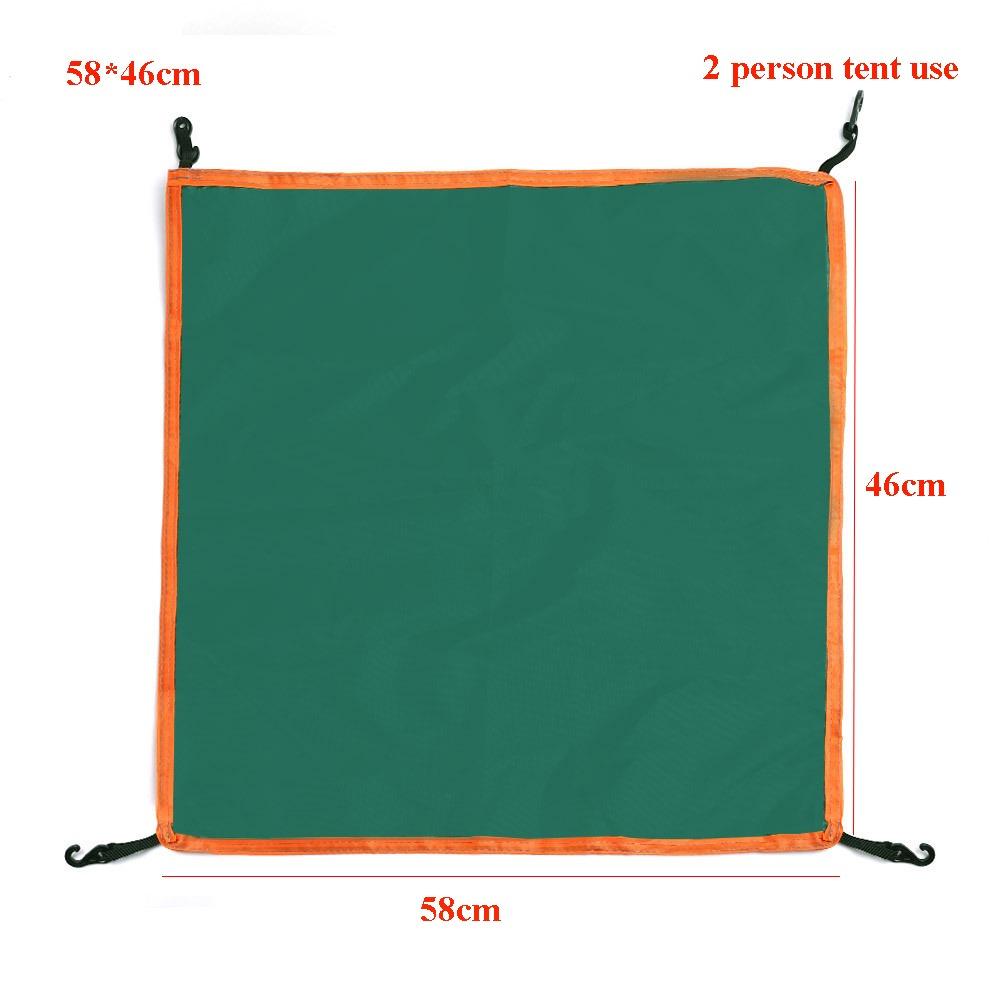 Lightweight Fly/Durable Hammock Tarp Waterproof Outdoor Camping Cover Automatic Tent Tarp Cover 58*46cm Green