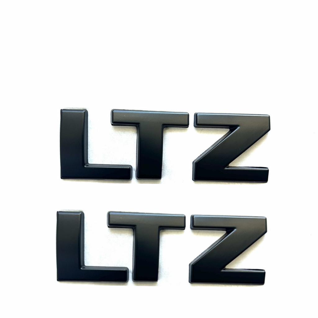 LTZ Metal Car Logo Is Suitable for Body Trunk Tail Side Sticker Decorative Decal Accessories