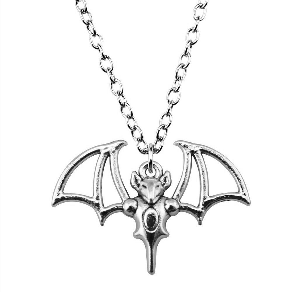 Snake Charm Necklace Dragon Minimalist Serpent Pendant For Women Grunge Aesthetic Jewelry 43cm Chain