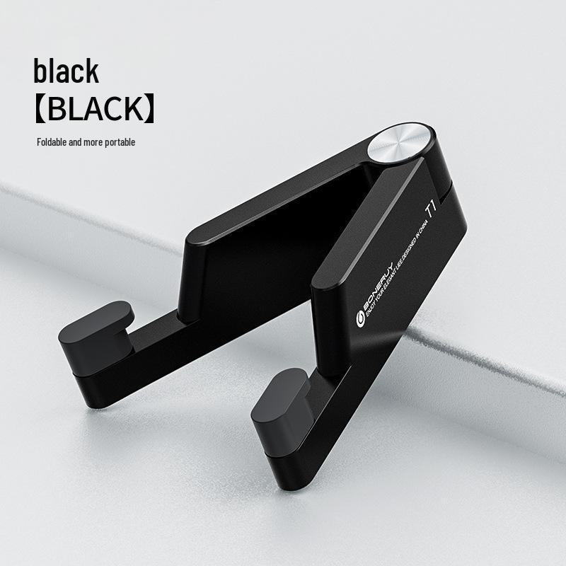 Portable Metal V-shaped Folding Phone & Tablet Stand for Hands-Free Viewing