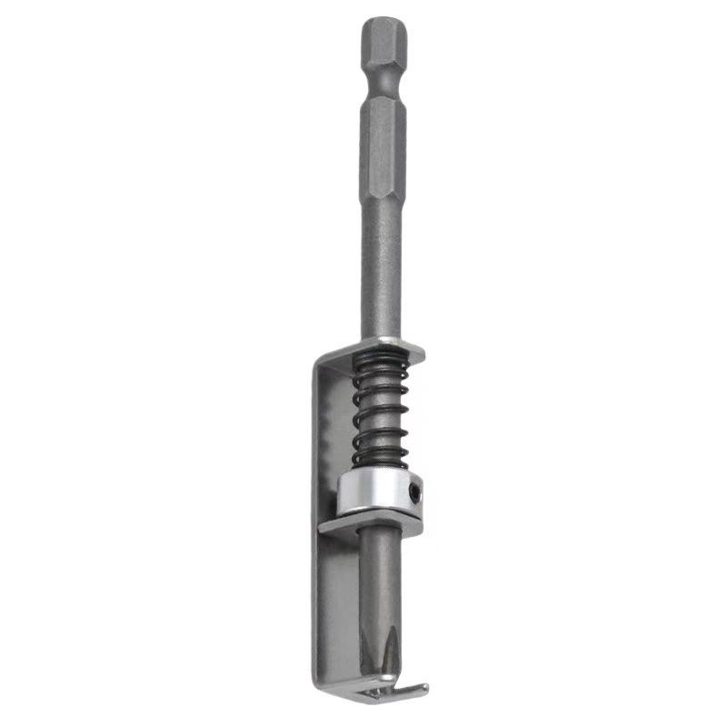 

Anti-Drop Drill Bit: Spring-Positioned Universal Screw Fixing Tool for Electric Screwdrivers
