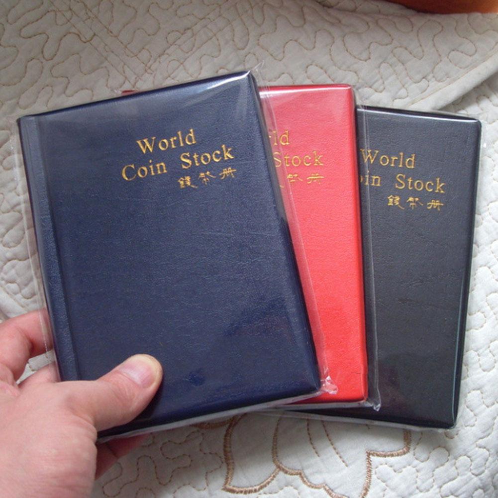Collection Coin Album 120 Pocket Collection Album Book Collecting Coin Holders Lightweight Storage Penny Money