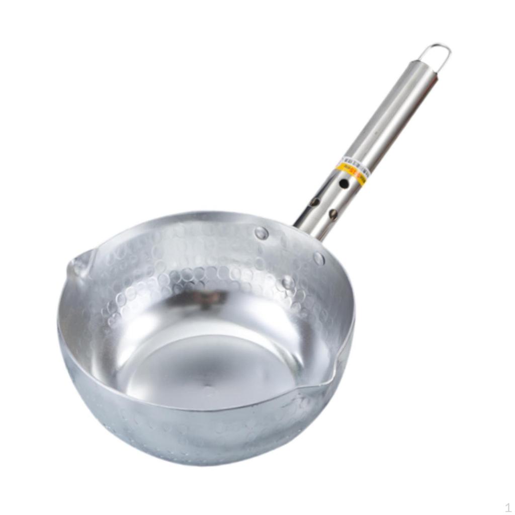 Aluminum Noodle Pot Cooking Non-stick W/ Hanging Hook Easy to Use Soup Milk Pan for