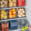 Fridge Side Door Storage Box - Refrigerator Food Fresh Organizer Case For Fruit Vegetable Spice Kitchen Essential Container