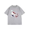2026 Summer Sanrio Comic Form Hello Kitty Image 100 Cotton Printed Casual Tshirt Girls Parentchild Top Casual Wear Y2k