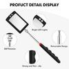 Car 360° Inspection Mirror LED Light Telescopic Inspection Mirror  for Check The Condition of Vehicle Automotive Repairs Tools