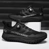 Brand Men’S Hiking Shoes Waterproof Non-Slip Sneakers Lightweight Wear-Resistant Climbing Trekking Sneakers  Male Walking Shoes