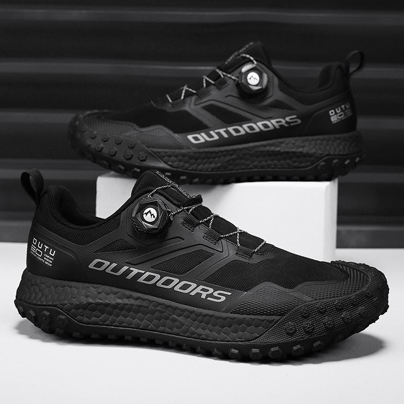 Brand Men’S Hiking Shoes Waterproof Non-Slip Sneakers Lightweight Wear-Resistant Climbing Trekking Sneakers  Male Walking Shoes