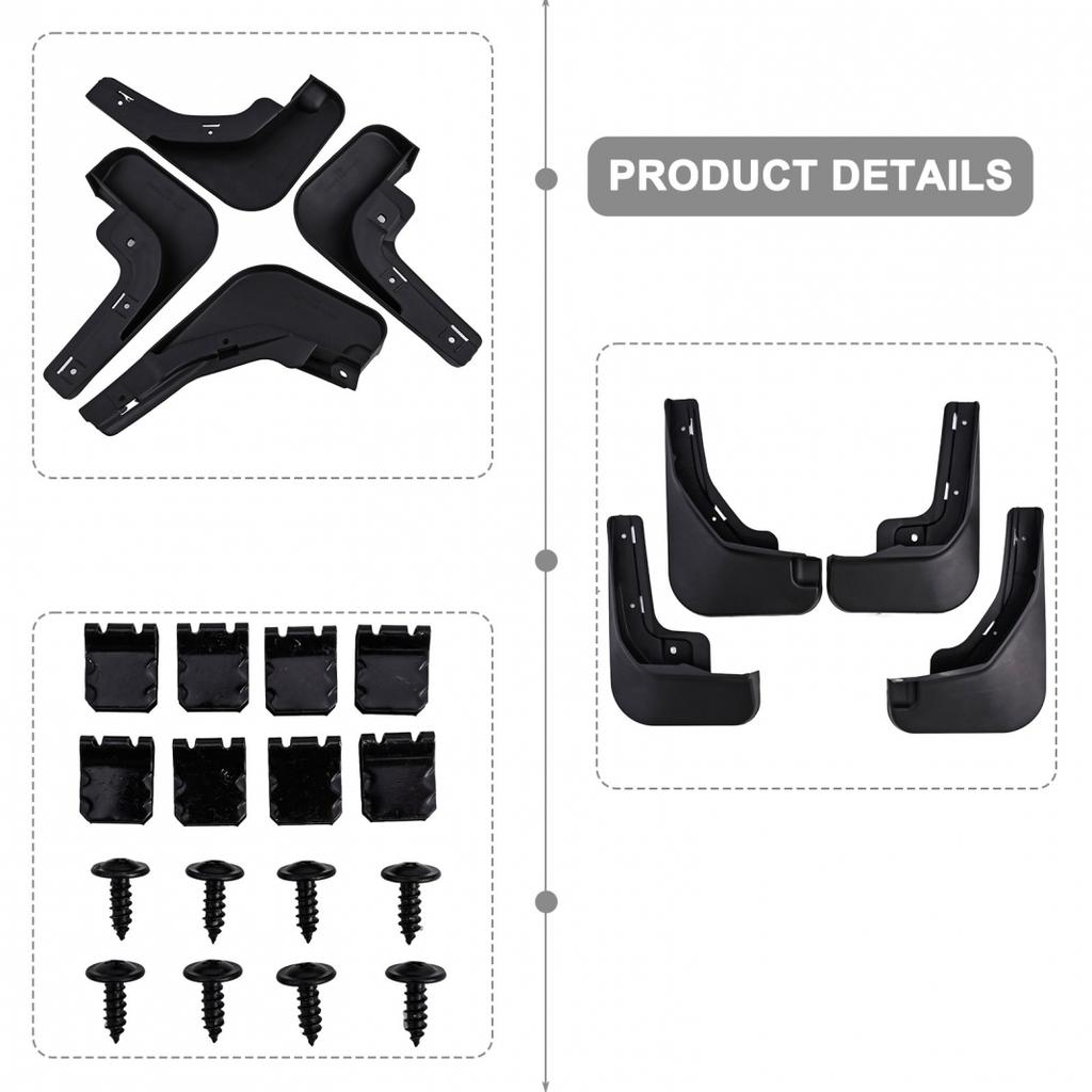 For BYD Seagull 2023 Car Mud Flaps Mudflap For BYD Seagull Perfect Match