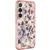 Etui do Samsung Galaxy S23 Plus Guess Kolekcja Kwiatowa Różowe