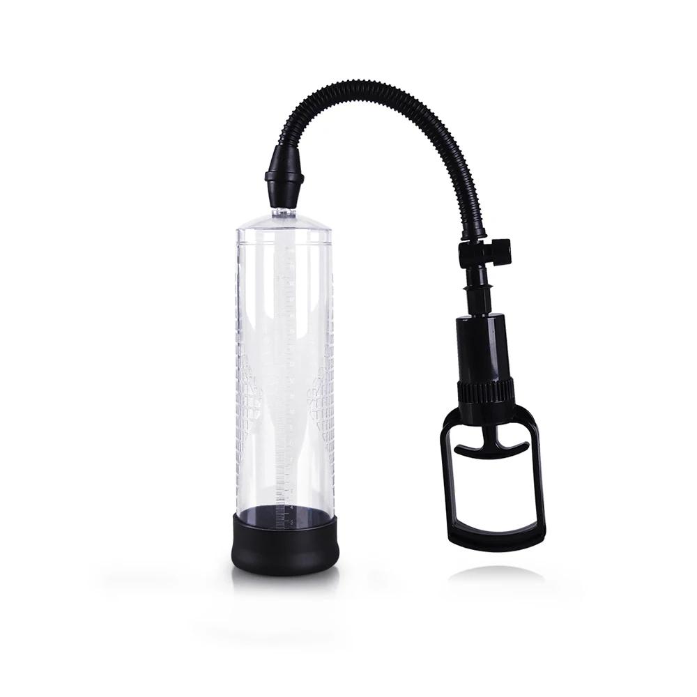 Sex Toys for Men Penis Pump Penis Extender Vacuum Pump Penis Enlargement Enhancer Male Masturbator Dick Trainer Massager Ring 18