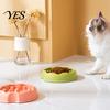 Pet Slow Feeder Dog Bowl, Cat Eating Anti-Slip Feed Dish Bottom Dish, Reduces Choking Vomiting for Cats Dogs Food-grade Bowl