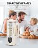 55oz Family-Size Nut Milk Maker, Almond/Oat/Soy/Cashew Milk, Juice & Smoothie, Auto Clean, Delay Start, Boil & Keep Warm