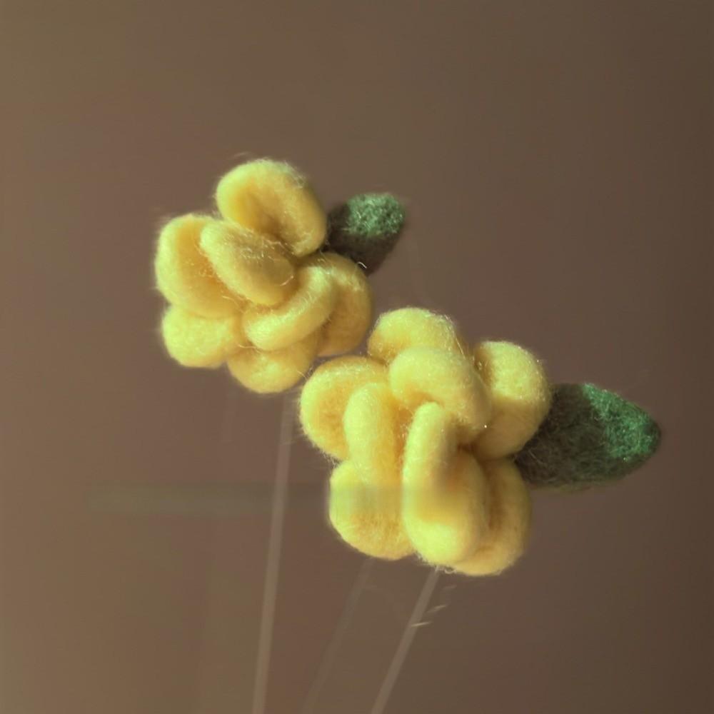 Personality Petals Floral Ear Studs Ear Accessories Earring Jewelry Flower Stud Earrings Gift