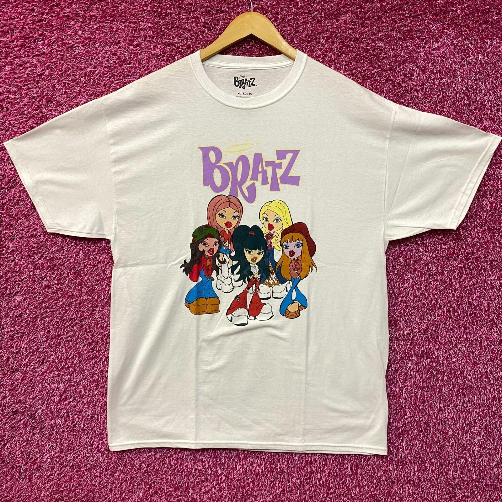 Оригинальные куклы Bratz - Ясмин, Хлоя, Джейд и Саша Графическая футболка 3XL