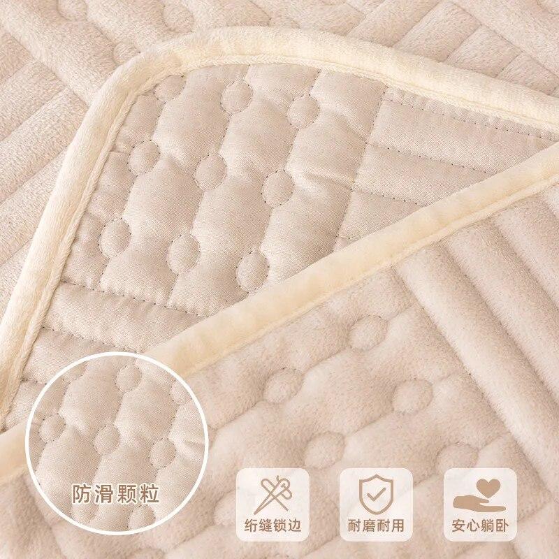 Winter Crystal Velvet Sofa Cover Warm Thickening Non-Slip Sofa Cover Living Room Couch Covers Soft Universal Armrest Back Towel