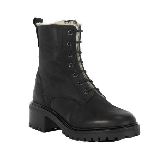 Dune London Damen/Damen Paniz Gefütterte Chunky Stiefeletten mit Kunstfell