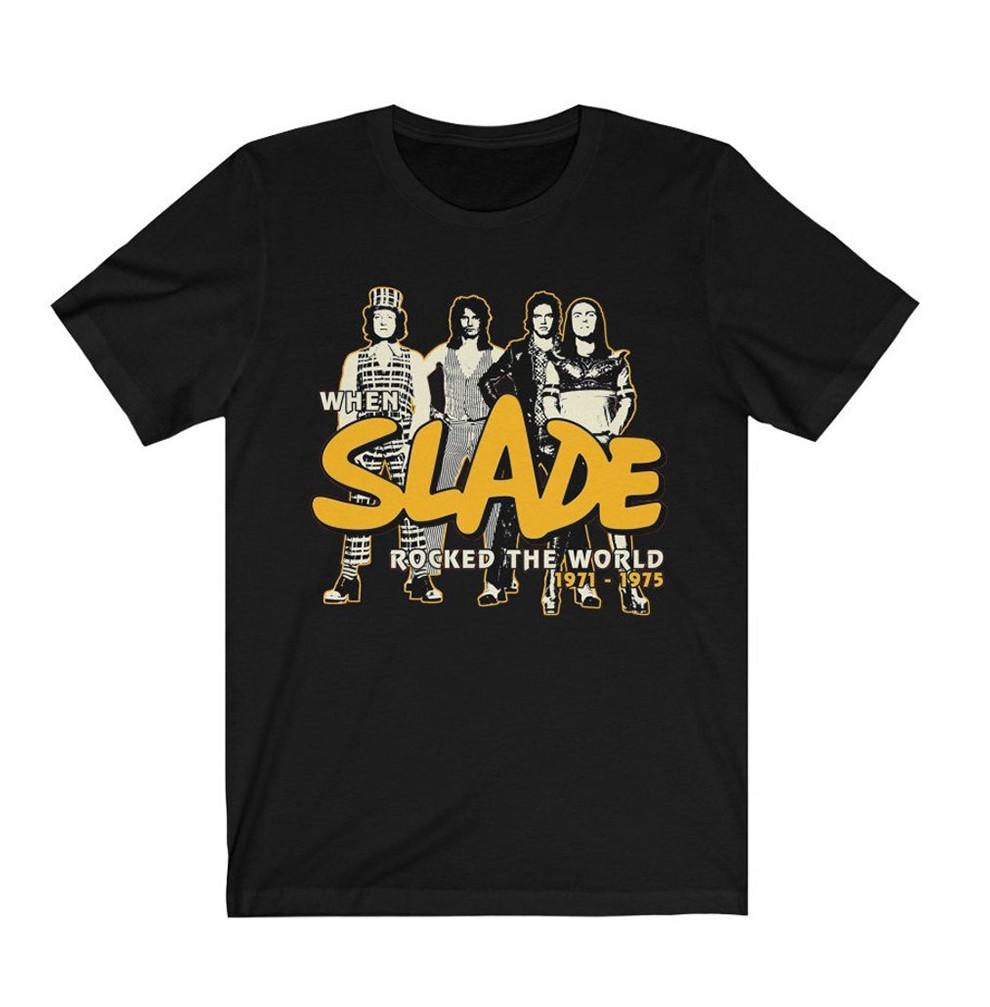 Slade Band Rock And Roll T-Shirt Schwarz Alle Größen S-4XL