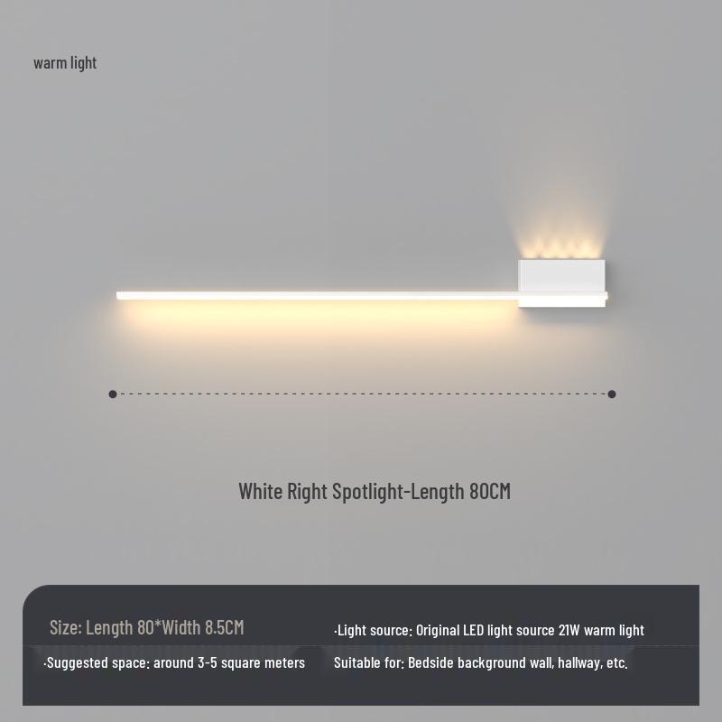 2025 Minimalist Strip Wall Light for Living Room & Bedroom