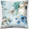 Flower and Bird Printing Series Pattern Pillowcase Square Pillowcase Home Office Decoration Pillowcase