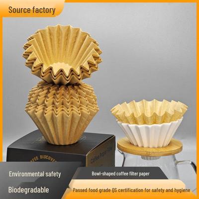 Schalenförmiger Tropfkaffeefilter für Handaufguss-Kaffeemaschine