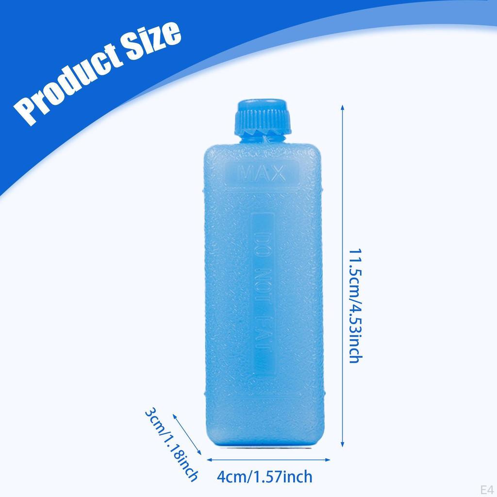 6 Eisblöcke, um Getränke auf Reisen, beim Camping, beim Angeln und am Strand kalt zu halten.