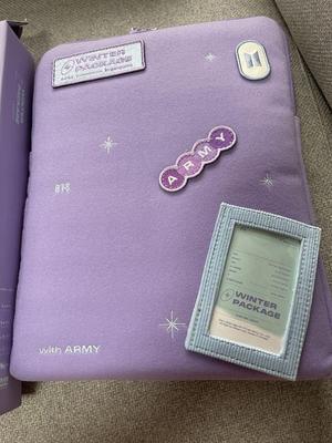 [POUŽITÉ] BTS WINTER PACKAGE Fialová